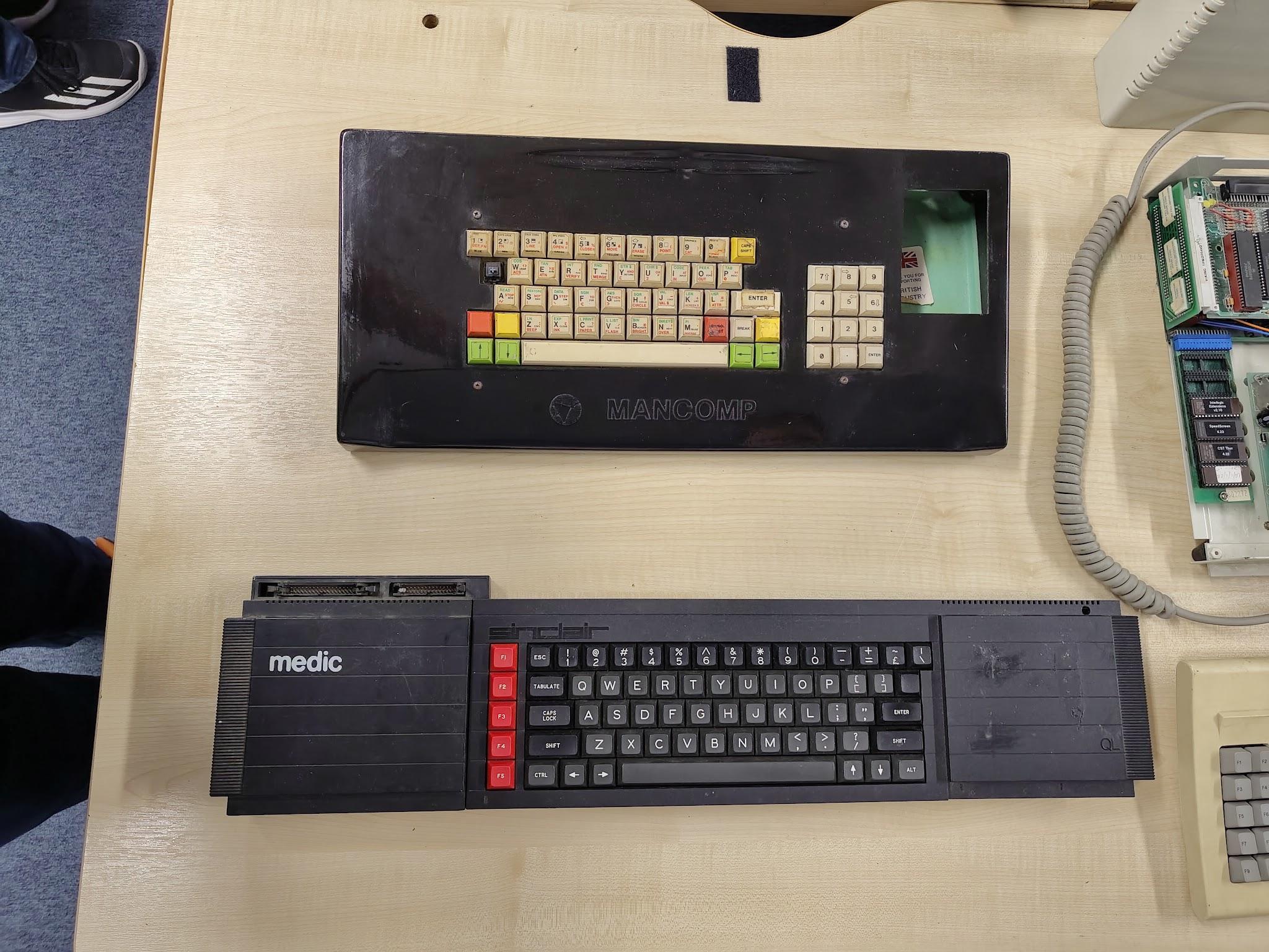 Mancomp and Medic replacement keyboards